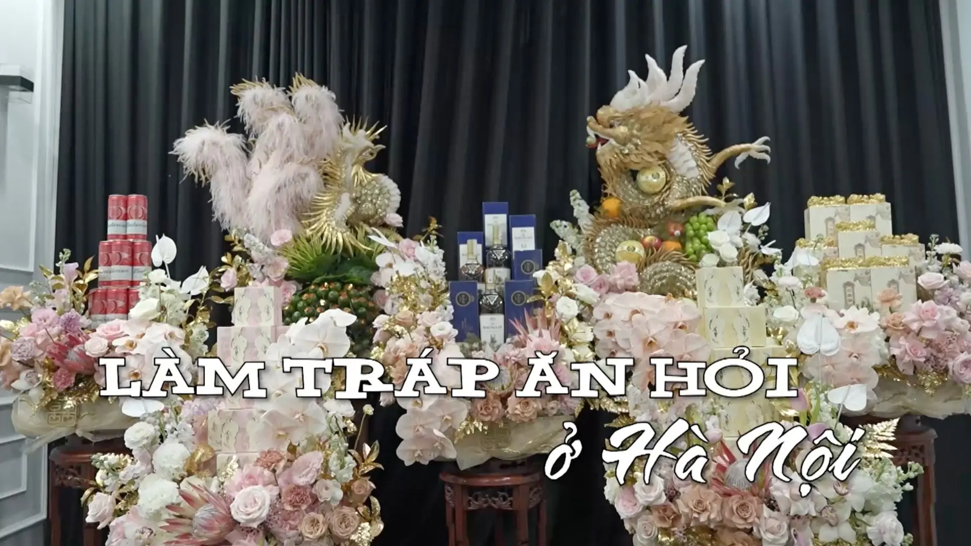 Làm tráp ăn hỏi ở Hà Nội | Nhịp sống Hà Nội | 18/10/2025